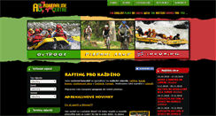 Desktop Screenshot of adrenalinecentre.cz